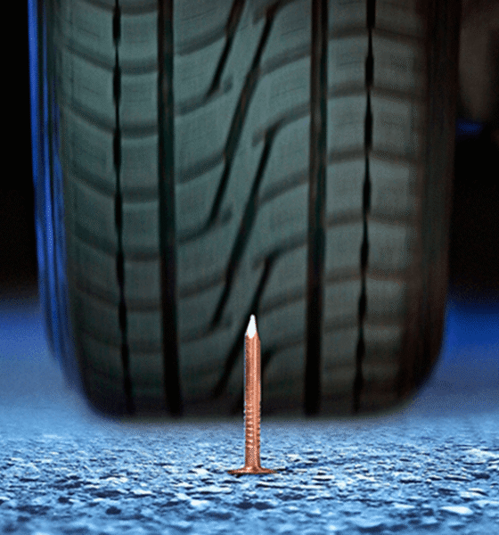 Tire puncture