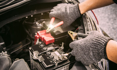 car battery warning light